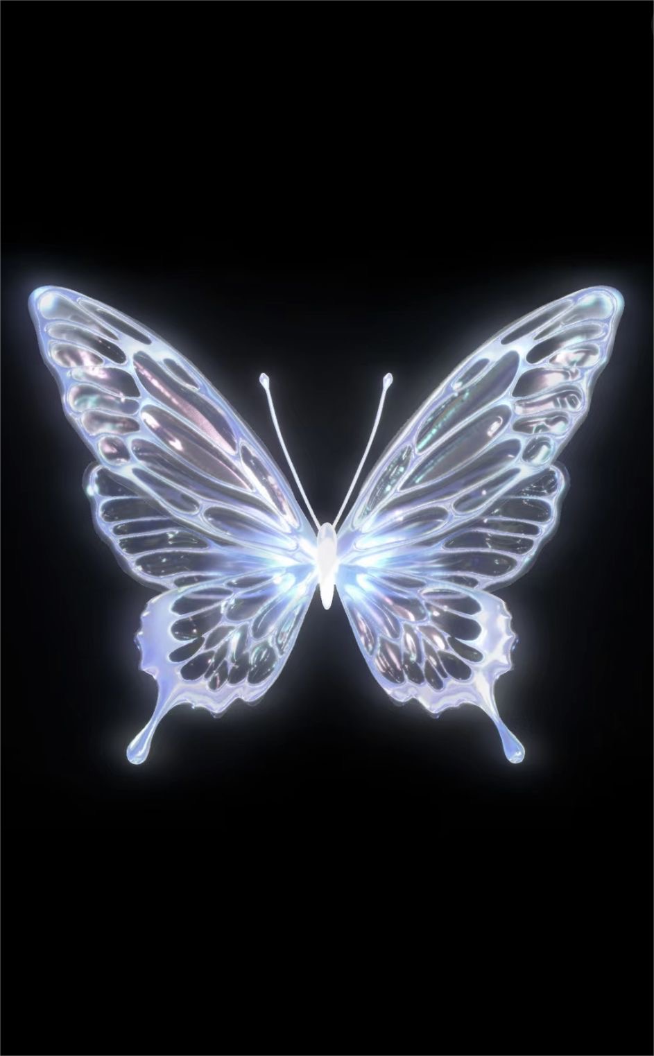 Crystal butterfly
