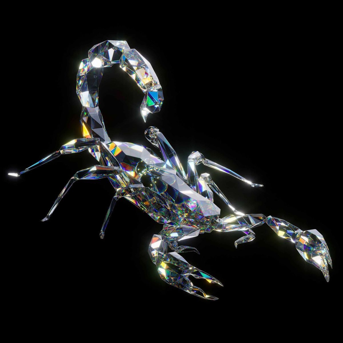 Crystal scorpion